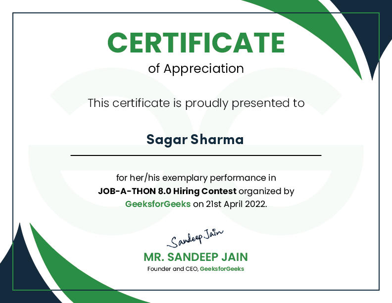 Sagar Sharma - Software Engineer (Backend) | 3+ YOE | Python | Flask ...