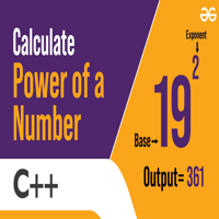 C++ Program to Calculate Power of a Number - GeeksforGeeks | Videos