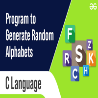 Random Programming Text C Program to Generate Random Alphabets - GeeksforGeeks | Videos