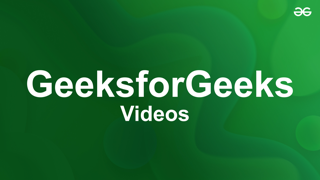 GeeksforGeeks | Algebra 3 Videos