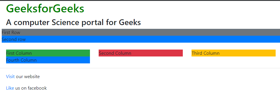 Bootstrap Grid System