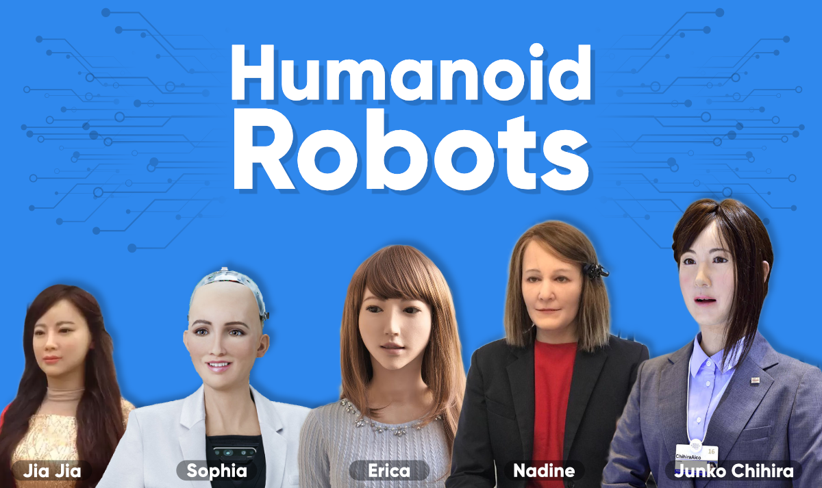 Top 5 Female Humanoid Robots 2020