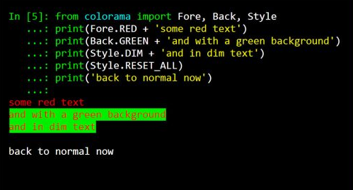 Colored Logs for Python. Printing colored messages to the…