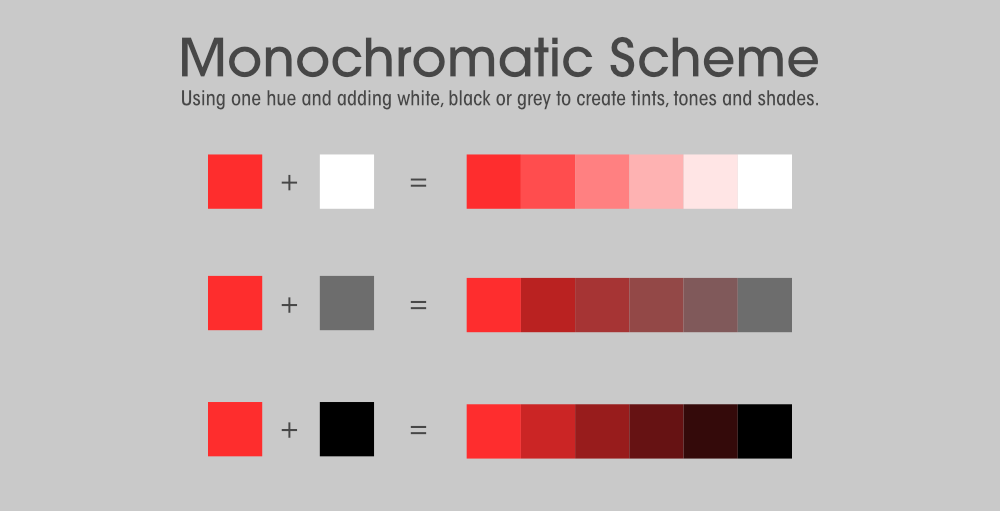 Monochromatic-Color-Scheme