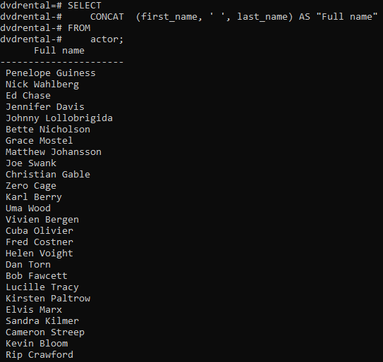 postgresql string concatenation