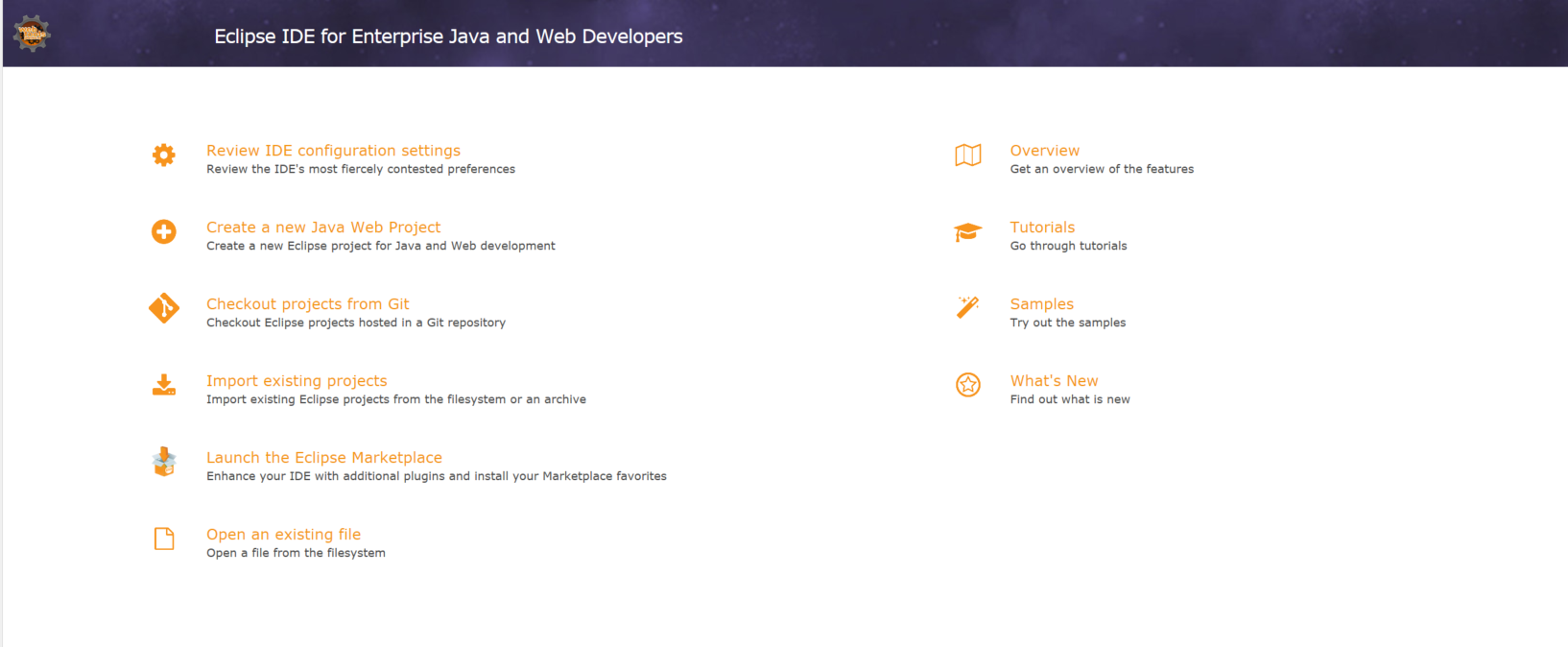 Eclipse IDE For Enterprise Java and Web Developers