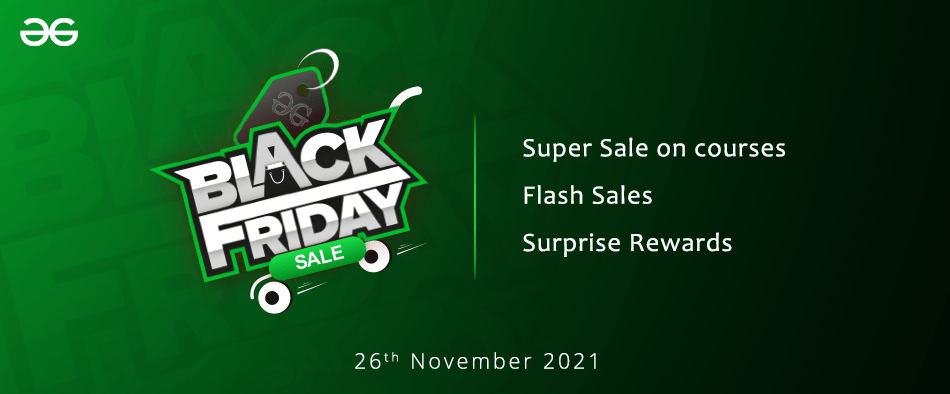 GeeksforGeeks-Courses-Black-Friday-Sale-2021