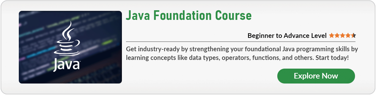 Java-Foundation-Cours