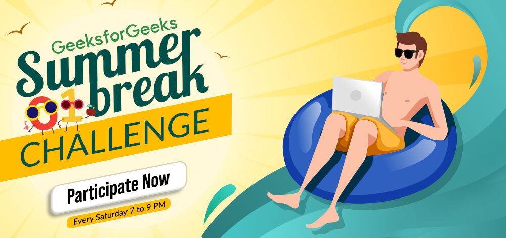 GFG-Summer-Break-Challenge-2022-–-FREE-Weekly-DSA-Coding-Contest-Series