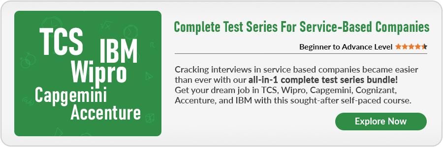 Complete Test Series for Service Based