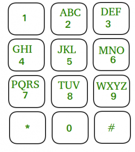 Mobile-keypad