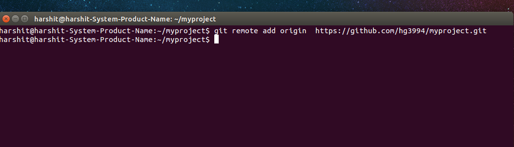 Adding GitHub repo to Git 