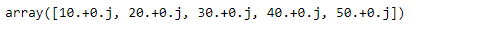 printing converted NumPy array