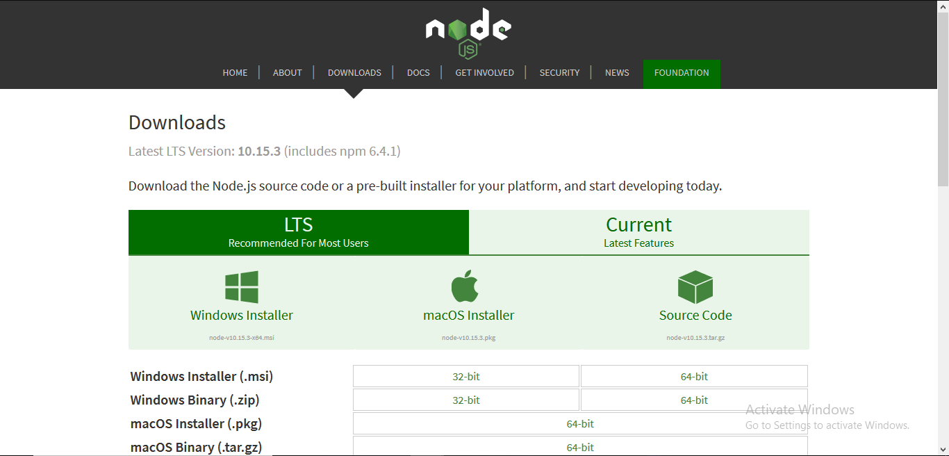 node js windows desktop application