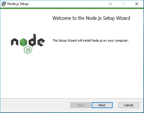 installing node js windows 8