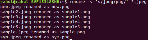 Rename Command In Linux With Examples - Geeksforgeeks