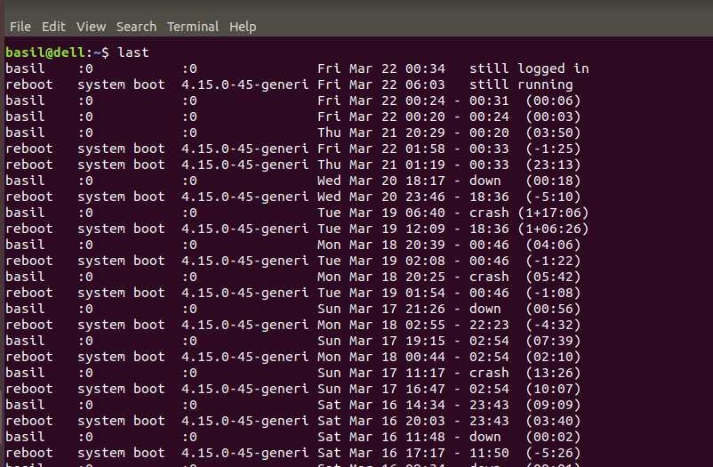 redshift commands linux