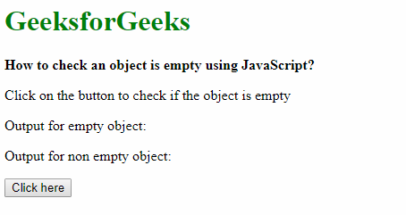 javascript object