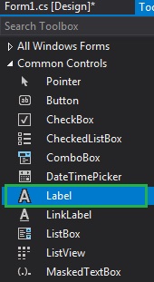 Label in C# - GeeksforGeeks