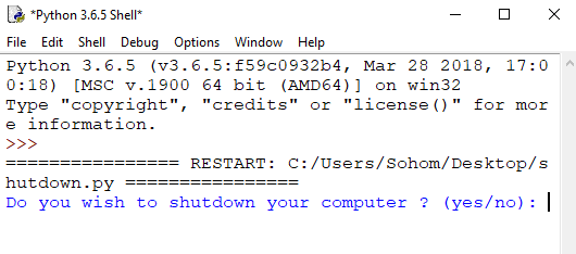 use console to check imac mac shutdown code