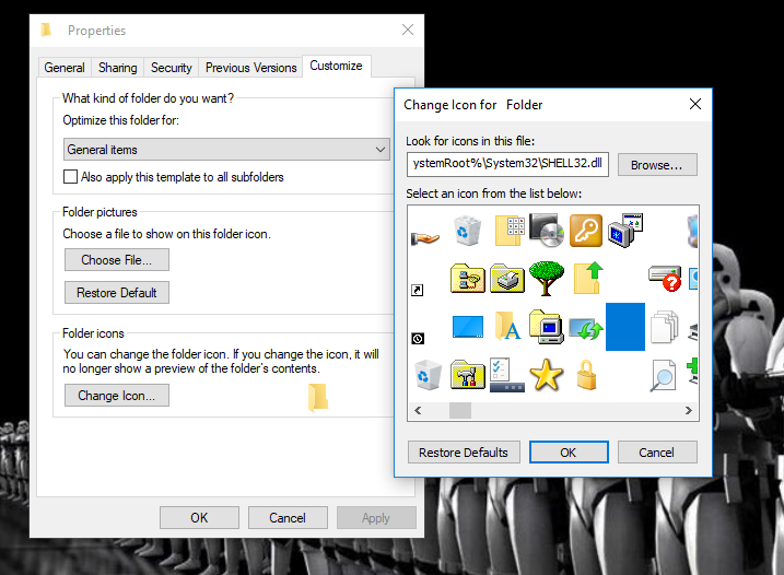 How to create a Folder without any name and icon in Windows OS 