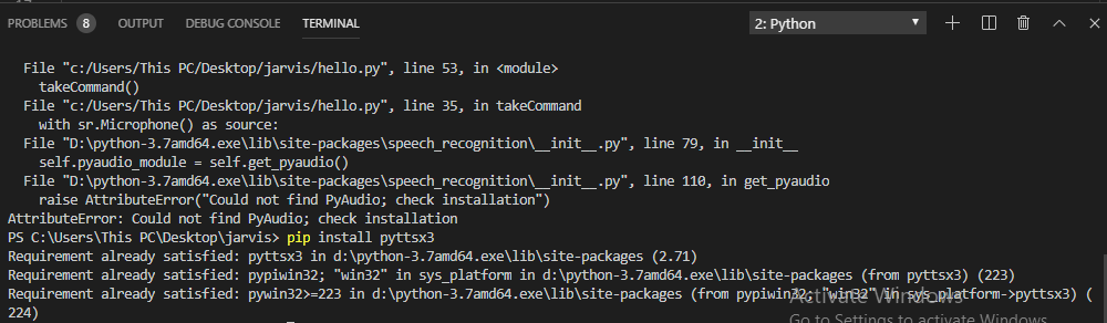 python speech to text