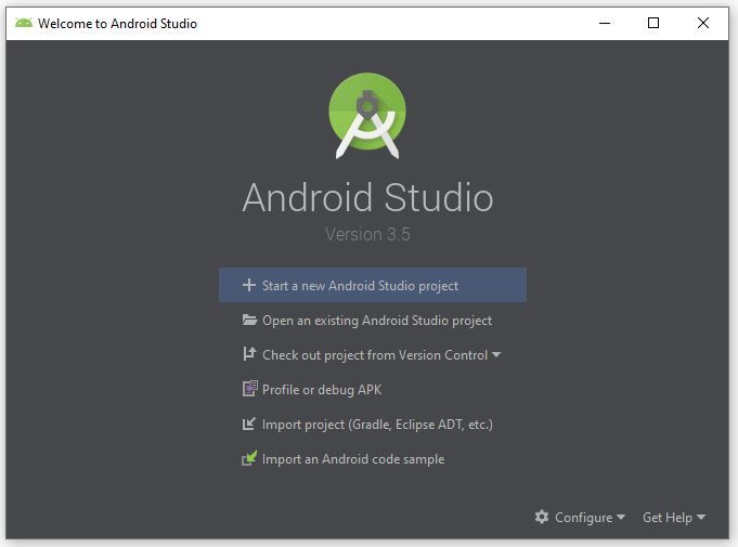 How to create project in Android Studio using Kotlin - GeeksforGeeks