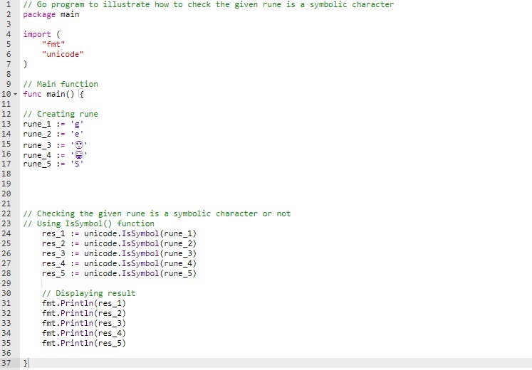 IsSymbol() Method