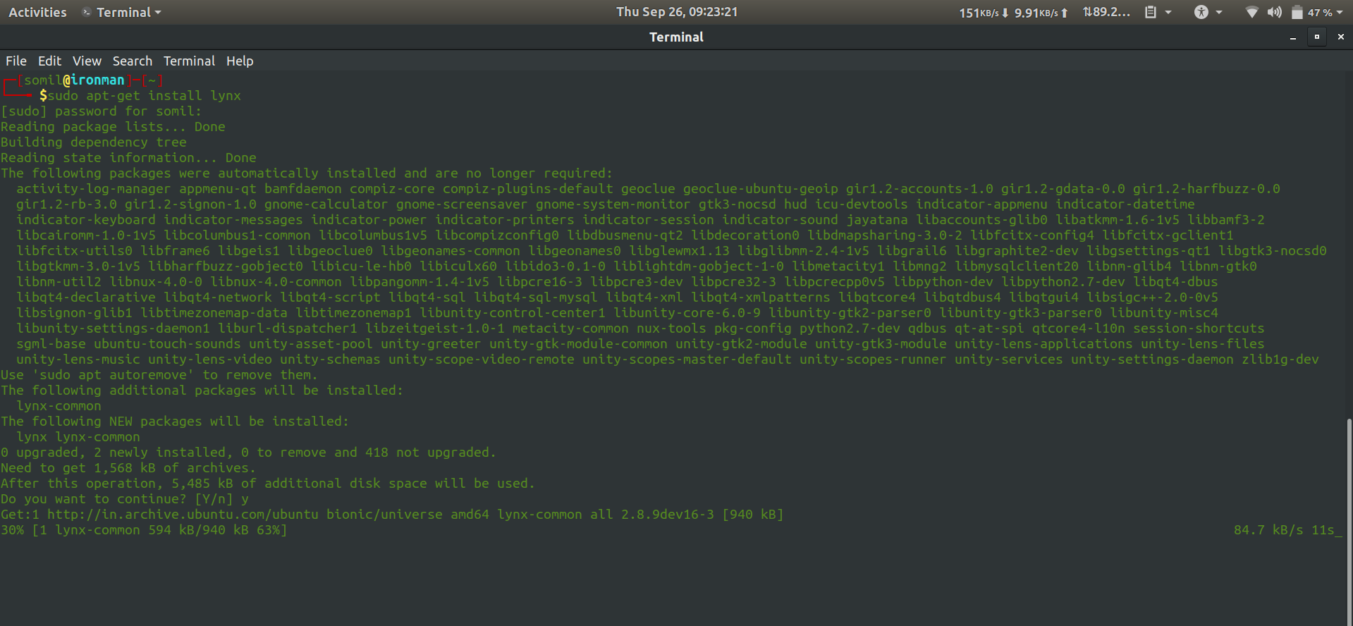 Using Lynx to Browse the Web From the Linux Terminal - GeeksforGeeks