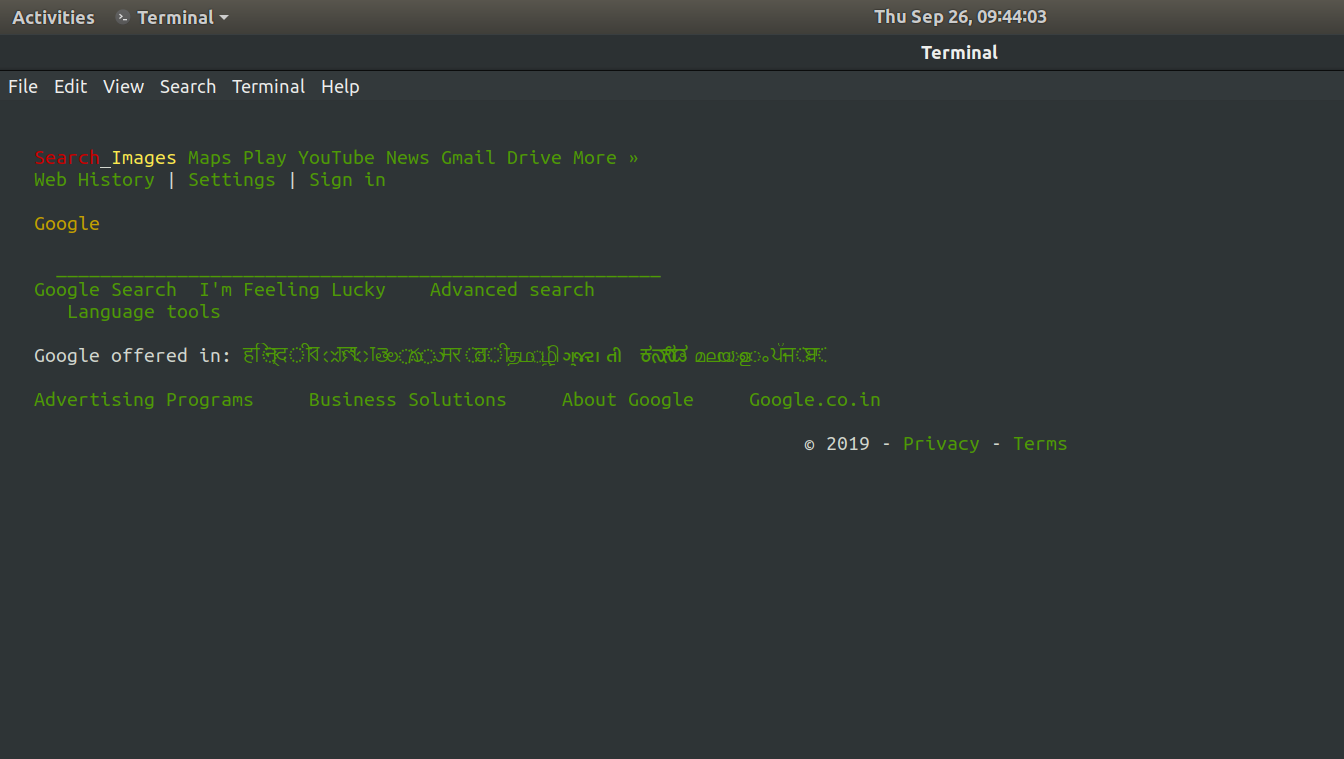 Using Lynx to Browse the Web From the Linux Terminal - GeeksforGeeks