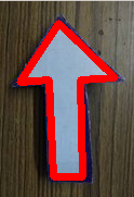 Outlined Arrow