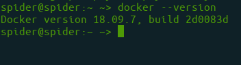 Docker Version