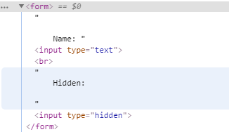 type hidden jquery