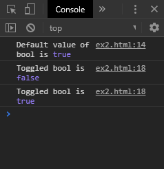 How To Toggle A Boolean Using Javascript ? - Geeksforgeeks