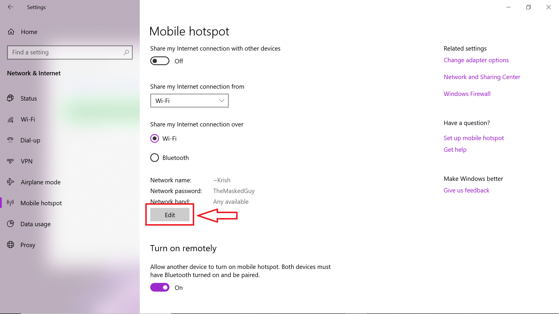 How To Create And Configure Wi Fi Hotspot In Windows 10 Geeksforgeeks