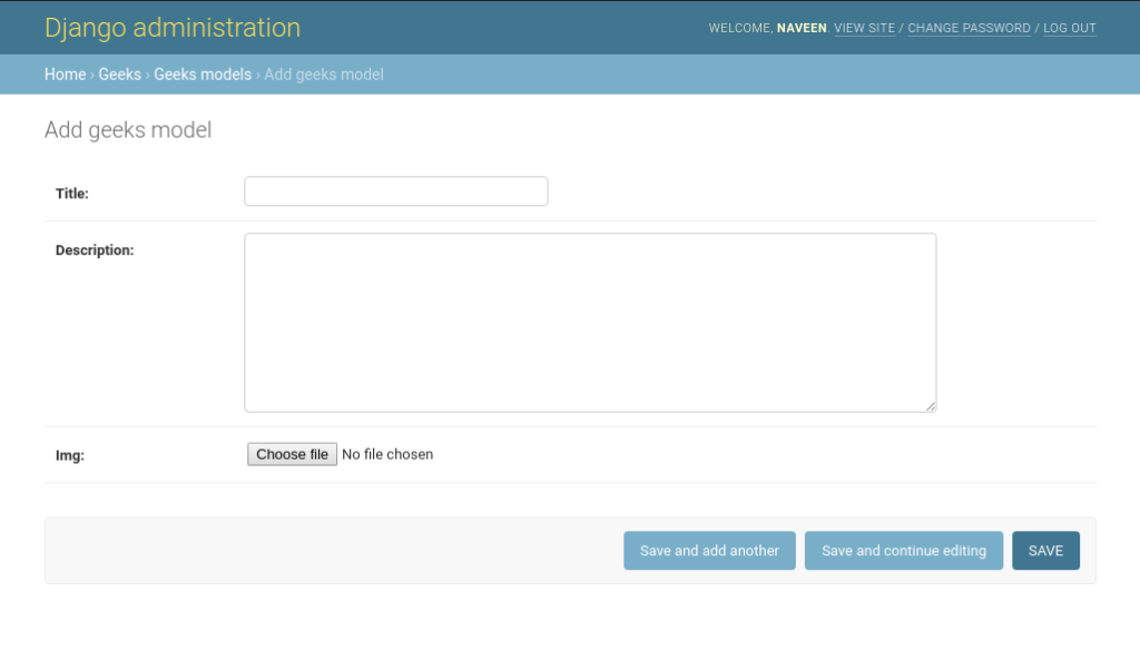 django model form radio button