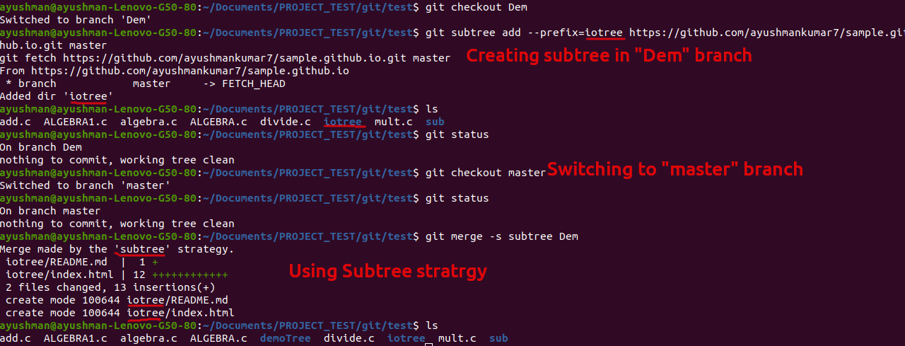 Subtree-Merge-Strategy-Example