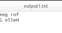 Reverse the Content of a File and Store it in Another File - Python ...