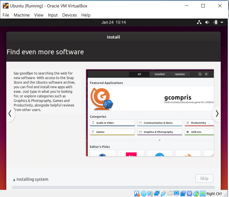 Открыть порт ubuntu virtualbox