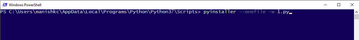 convert python script to exe online