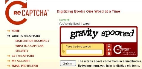 recaptcha example