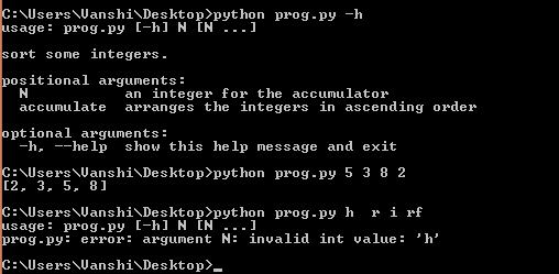 Command-Line Option and Argument Parsing using argparse in Python ...