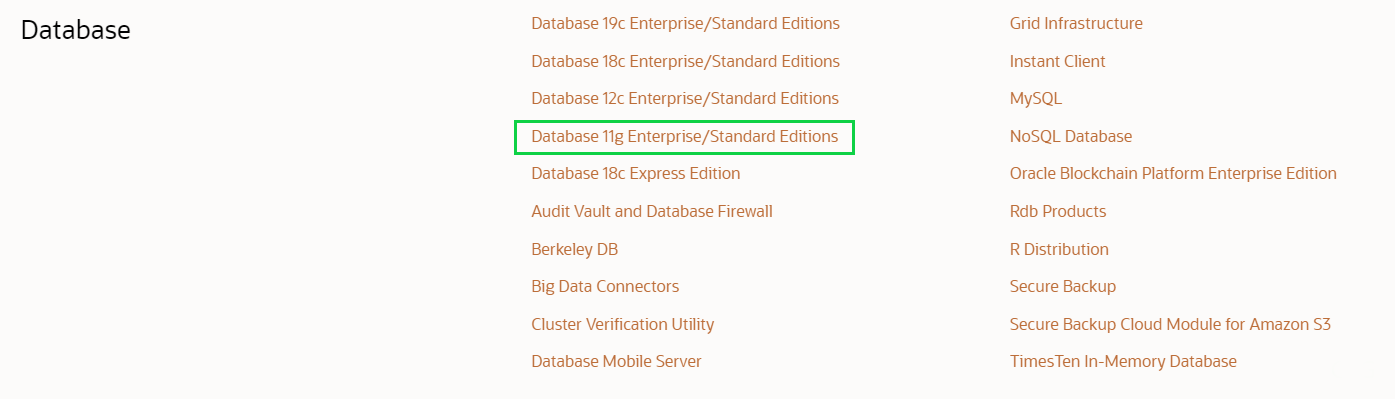 download oracle database 11g