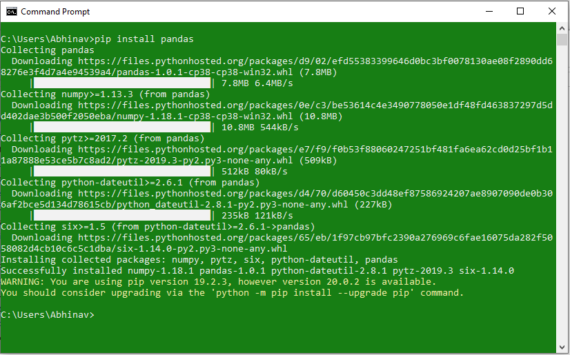 pip-install-pandas-permissionerror-data-science-solucionado