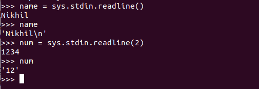 Difference between input() and sys.stdin.readline() - GeeksforGeeks