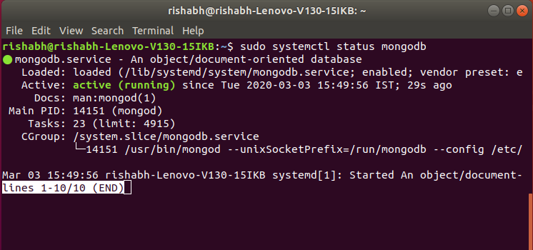 How To Install And Configure Mongodb In Ubuntu? - Geeksforgeeks