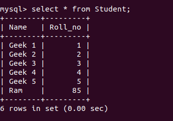 mysql insert into table from text file