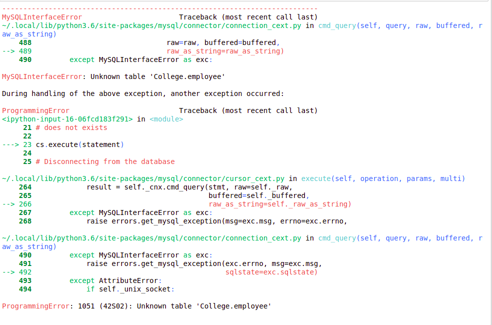 Python mysql. MYSQL Connector Python примеры. Drop Table if exists.