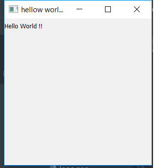 pyqt-hello-world