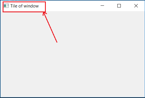 set-window-title-pyqt